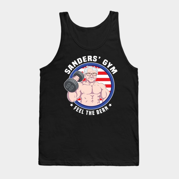 Sanders' Gym Tank Top by potatofoot